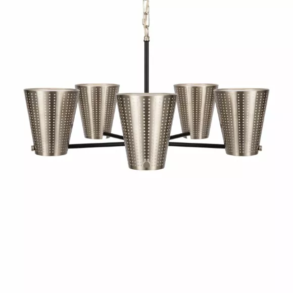 Подвесная люстра Freya Terra FR5260PL-05N, Модерн, Никель, Металл Подвесная люстра Freya Terra FR5260PL-05N, Модерн, Никель, Металл