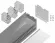 Алюминиевый профиль Ambrella Light Profile System GP3050AL