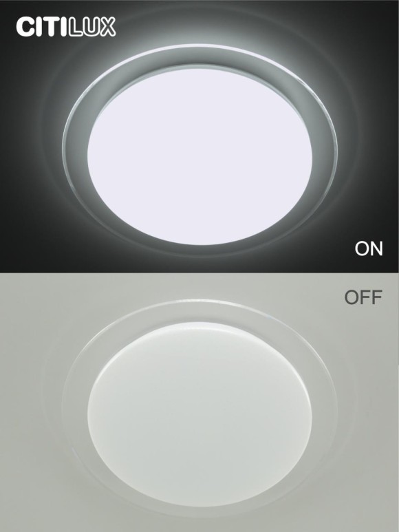 Потолочная светодиодная люстра Citilux Спутник CL734330G