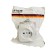Розетка накладная 1-местная Stekker Basic PST10-501-20 50074