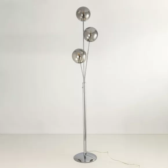 Торшер Citilux Томми CL102930, Современный, Прозрачный, Хром Торшер Citilux Томми CL102930, Современный, Прозрачный, Хром