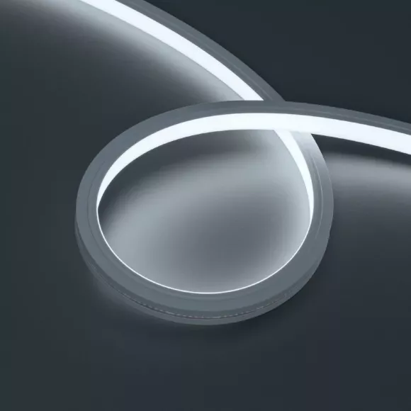 Светодиодная герметичная лента Arlight MOONLIGHT-TOP-X320-13x12mm 24V White6000 (5 W/m, IP67, sauna, 15m, wire x2) 051135
