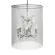 Подвесная люстра Loft IT Vaille Crystal 10450/500, Графит, Металл, Арт-деко стиль, декоративные элементы крупным планом