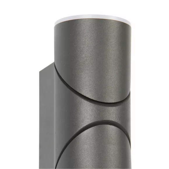 Уличный настенный светильник Favourite Pilon 3028-2W, Черный, Белый, Нейтральный белый Уличный настенный светильник Favourite Pilon 3028-2W, Черный, Белый, Нейтральный белый