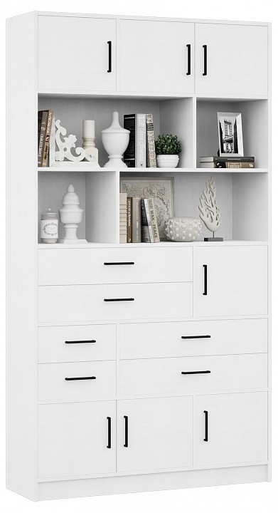 Стеллаж комбинированный Либерти-61-128 MAS_Liberti-61-BT-128