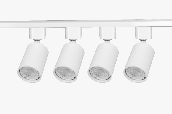 Трековый однофазный светильник (4 шт.) Эра TR70-SET4-GU10-WH Б0063933
