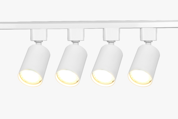 Трековый однофазный светильник (4 шт.) Эра TR70-SET4-GU10-WH Б0063933