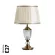 Настольная лампа ARTE Lamp A1550LT-1PB, Коричневый, Кремовый, Металл, крупный план