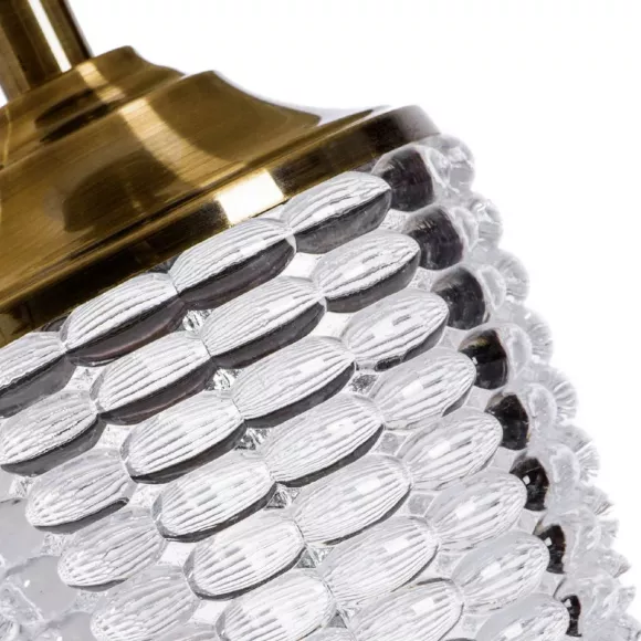 Настольная лампа ARTE Lamp A1550LT-1PB, Коричневый, Кремовый, Металл, декоративные элементы крупным планом Настольная лампа ARTE Lamp A1550LT-1PB, Коричневый, Кремовый, Металл, декоративные элементы крупным планом