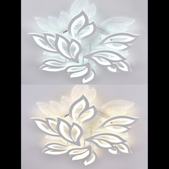 Потолочная люстра с пультом управления Natali Kovaltseva Sand LED LAMPS 81226