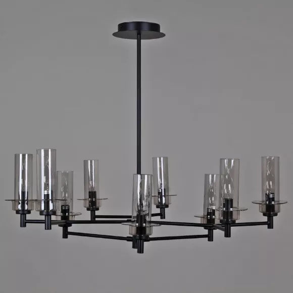 Люстра на штанге Illumico IL2216-9PLS-24 HIGHBALL, вид сверху