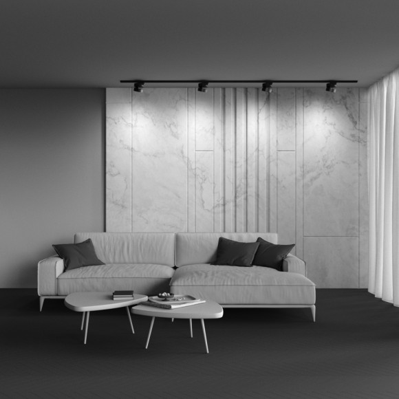 Трековый светодиодный светильник Maytoni Track TR007-1-18W3K-B