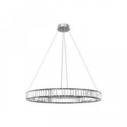 Подвесная светодиодная люстра Loft IT Crystal ring 10135/800 Chrome