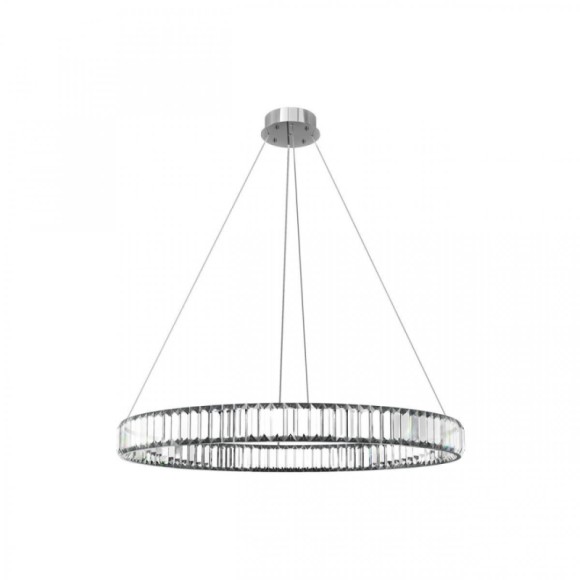 Подвесная светодиодная люстра Loft IT Crystal ring 10135/800 Chrome
