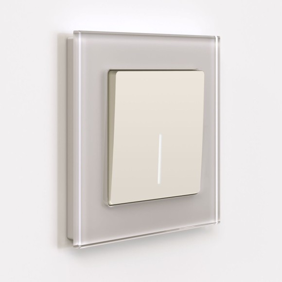 Выключатель одноклавишный с подсветкой Werkel 4690389184574 W1110162