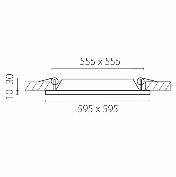 Встраиваемый светильник Lightstar Zocco Qua 224364 Встраиваемый светильник Lightstar Zocco Qua 224364