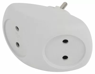 Разветвитель электрический Эра SPx-2-W Б0053480