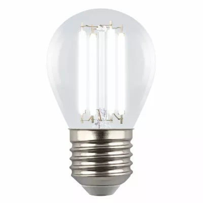 Лампа светодиодная филаментная Uniel LED-G45-4W/4000K/E27/CL GLY01TR UL-00011941
