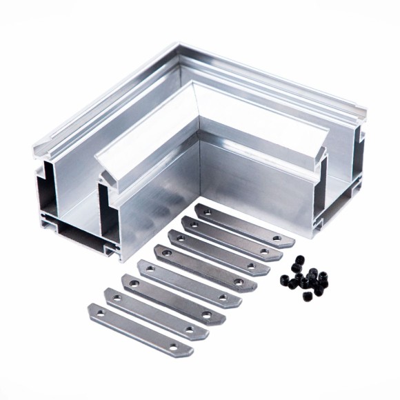 Угол-соединитель (8 прямых соединителей+16 винтов в комплекте) ST Luce Skyline 48 ST039.499.00