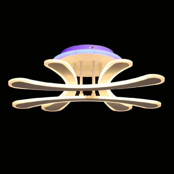 Потолочная светодиодная люстра с пультом управления De Markt Оскар 510014105