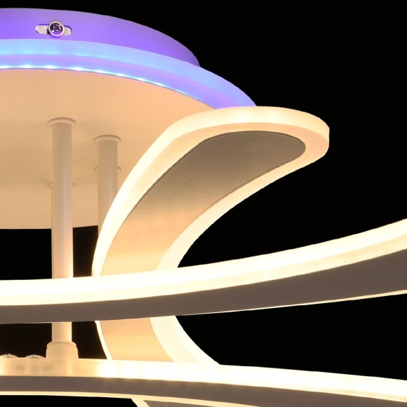 Потолочная светодиодная люстра с пультом управления De Markt Оскар 510014105