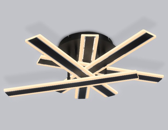 Потолочная светодиодная люстра с пультом управления Ambrella Light Original FA8906