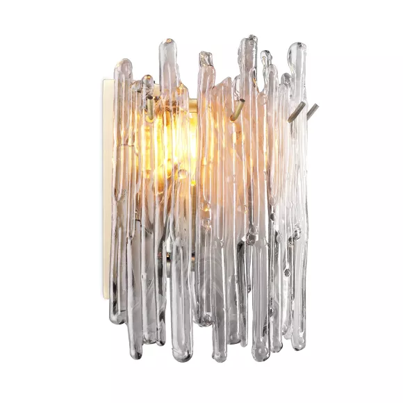 Настенный светильник Delight Collection Saint Roch 771331 gold/clear, Золото, Прозрачный, Металл, декоративные элементы крупным планом Настенный светильник Delight Collection Saint Roch 771331 gold/clear, Золото, Прозрачный, Металл, декоративные элементы крупным планом