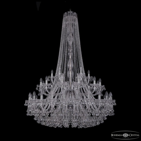Подвесная люстра Bohemia Ivele Crystal 1409/24+12+6/460/h-174/2d Ni