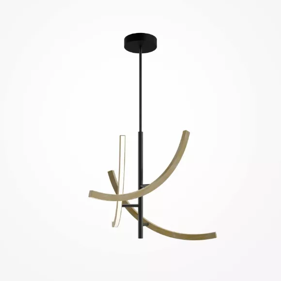 Подвесной светильник Maytoni Wabi MOD428PL-L27BK, вид снизу