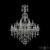 Подвесная люстра Bohemia Ivele Crystal 1415/12+6/300/XL-114/2d Ni