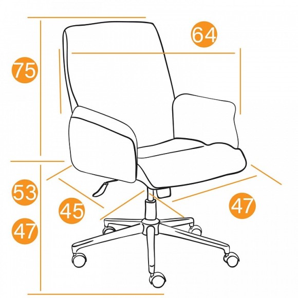 Кресло компьютерное York TET_13860