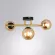 Потолочная люстра Arte Lamp Gemini A2243PL-3PB, вид сверху