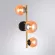 Потолочная люстра Arte Lamp Gemini A2243PL-3PB, Медь, Янтарный, Металл, вид сверху