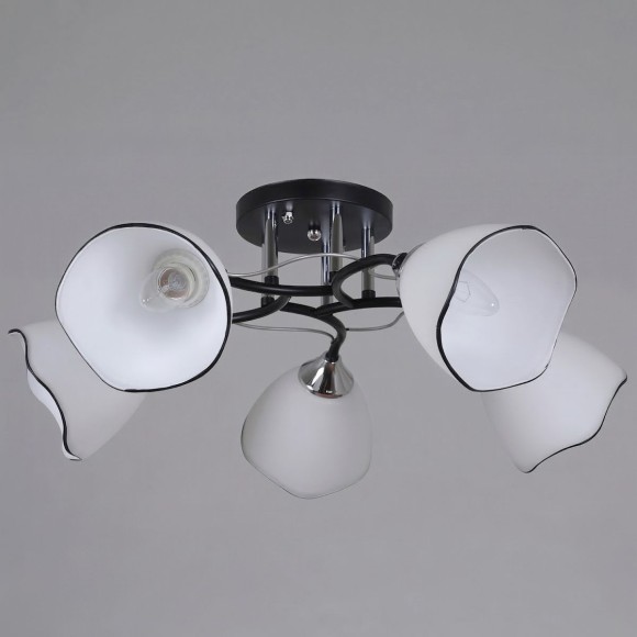 Потолочная люстра Reluce 79360-0.3-05 BK+CR