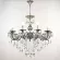 Подвесная люстра Bohemia Ivele Crystal AL79101/10/250 B NB, Никель, Металл, Классика стиль, крупный план