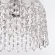 Подвесной светильник Bohemia Ivele Crystal 14781P/22 Ni Drops, декоративные элементы крупным планом