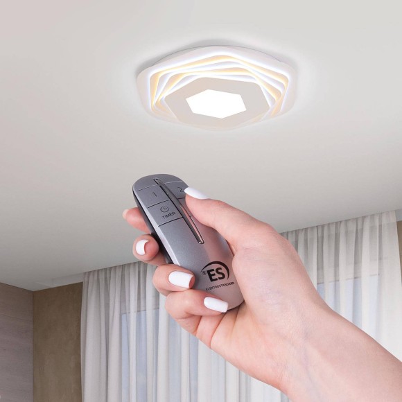 Пульт управления светом Elektrostandard Y9 Серебро (2 канала) 4690389133640