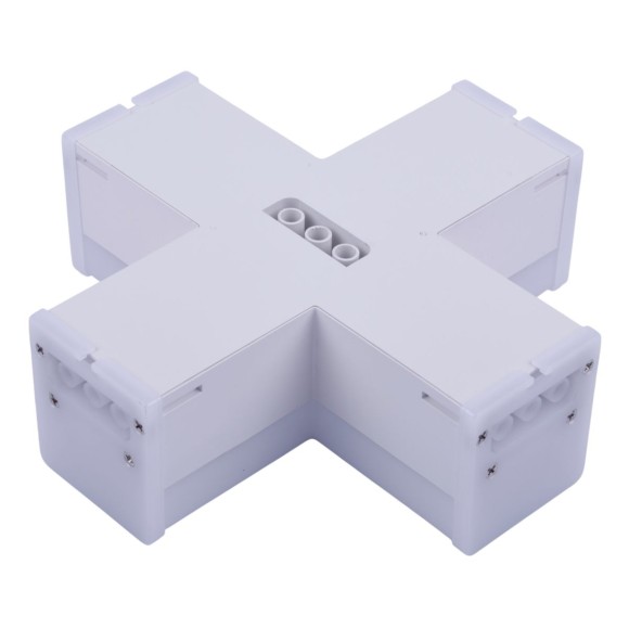 Модульный светильник X-образный Uniel ULO-N11X-12W/6500K IP40 WHITE UL-00013260