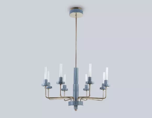 Люстра на штанге Ambrella Light High Light Ceramo Modern LH53126, 3000, Теплый белый Люстра на штанге Ambrella Light High Light Ceramo Modern LH53126, 3000, Теплый белый
