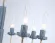 Люстра на штанге Ambrella Light High Light Ceramo Modern LH53126, декоративные элементы крупным планом
