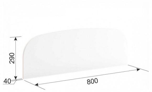 Ограничитель для кровати Mebelson MBS_XYZ-123_0133