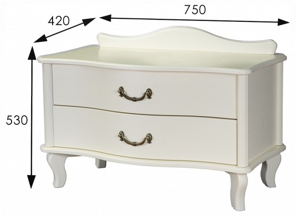 Тумбочка Джульетта Л ML_2102498000000