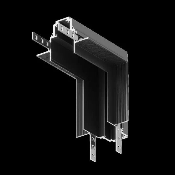 Угловой коннектор внутренний Maytoni Accessories for tracks TRA004ICL-22B, Черный, Алюминий Угловой коннектор внутренний Maytoni Accessories for tracks TRA004ICL-22B, Черный, Алюминий
