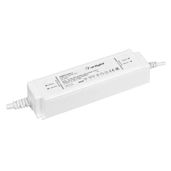 Блок питания Arlight ARPJ-SP-86700-PFC (60W, 43-86V, 0.7A) 037891 Блок питания Arlight ARPJ-SP-86700-PFC (60W, 43-86V, 0.7A) 037891