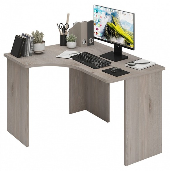 Стол письменный Домино Lite СКЛ-Угл120 MER_SKL-Ugl120-bez-tumby-N-LEV