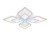 Потолочный светодиодный светильник Ambrella Light Acrylica FA4285