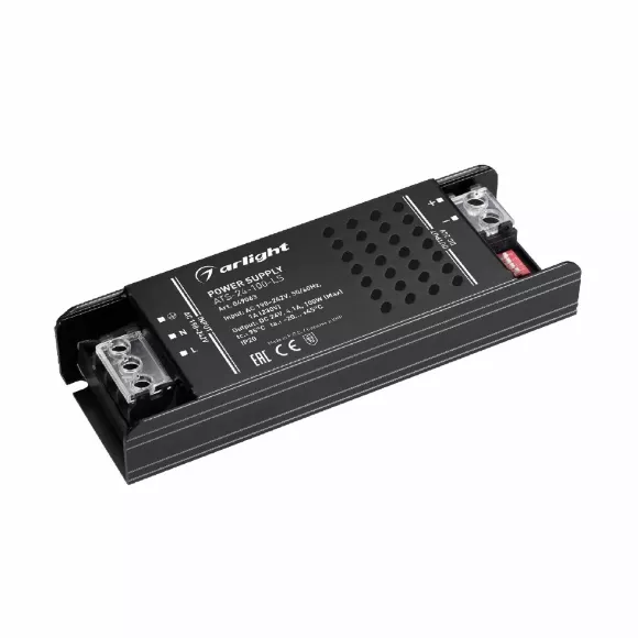 Блок питания Arlight ATS-24-100-LS (24V, 4.1A, 100W) 049063 Блок питания Arlight ATS-24-100-LS (24V, 4.1A, 100W) 049063