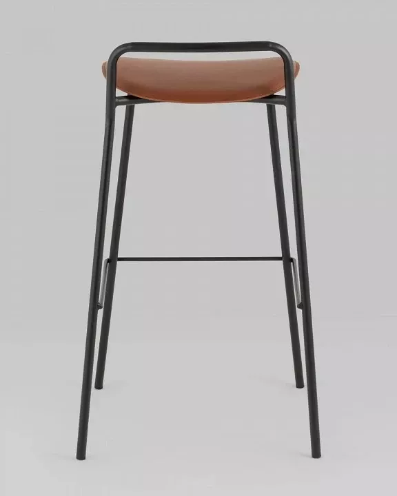 Стул барный Mantis SGR_9083T_brown, черный, коричневый Стул барный Mantis SGR_9083T_brown, черный, коричневый