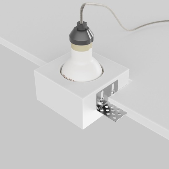 Встраиваемый светильник Maytoni Technical Gyps Modern DL131-GU10-01-W