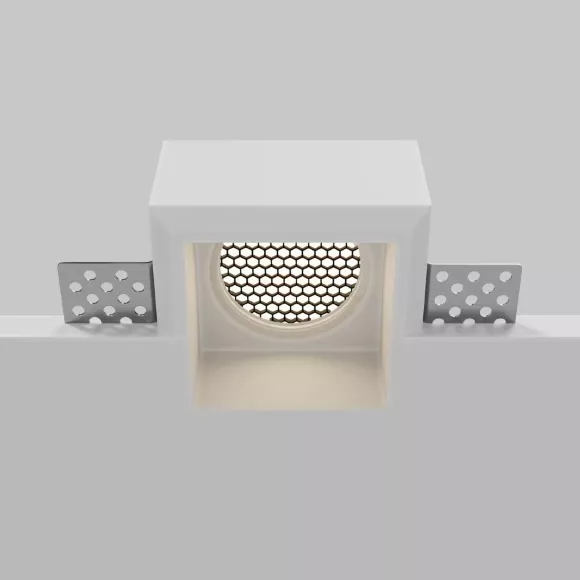 Встраиваемый светильник Maytoni Technical Gyps Modern DL131-GU10-01-W Встраиваемый светильник Maytoni Technical Gyps Modern DL131-GU10-01-W
